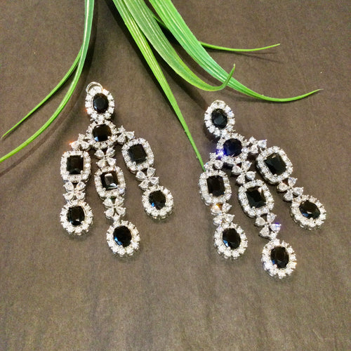 RK25 EARRING MULTI DROPS ASSORTED COLORS