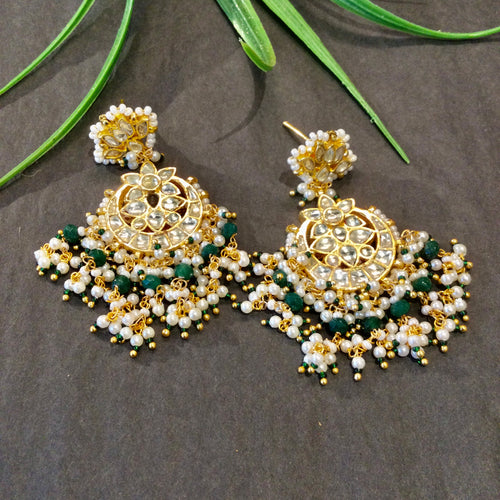 VD181 EARRING GREEN BALI