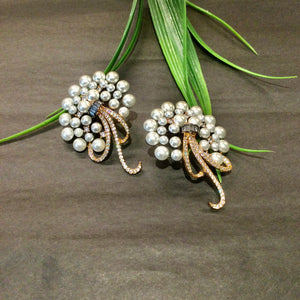 PP5792 EARRING FUNKY PEARL SWIRLS