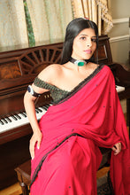 PP7271 ROHA GLAMOUR BLACK BAND CHOKER SET