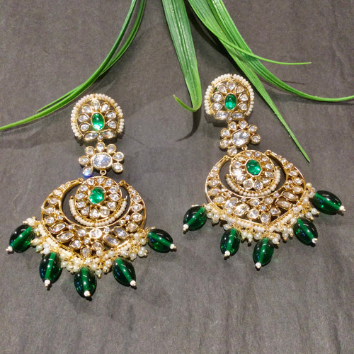 SG4130 EARRING BALI GREEN