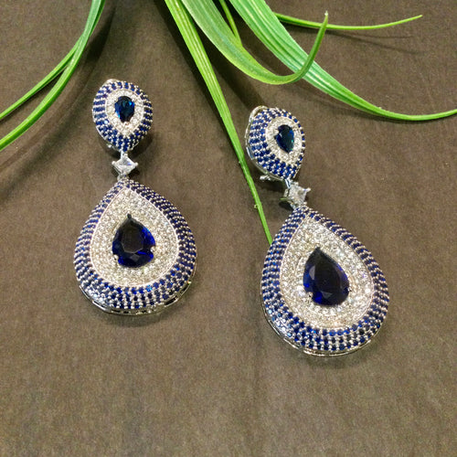 RK23 EARRING BLUE EVIL EYE