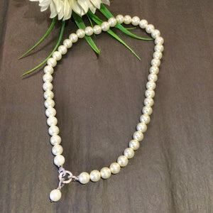 SG3940 GLAMOUR AD PEARL NECKLACE