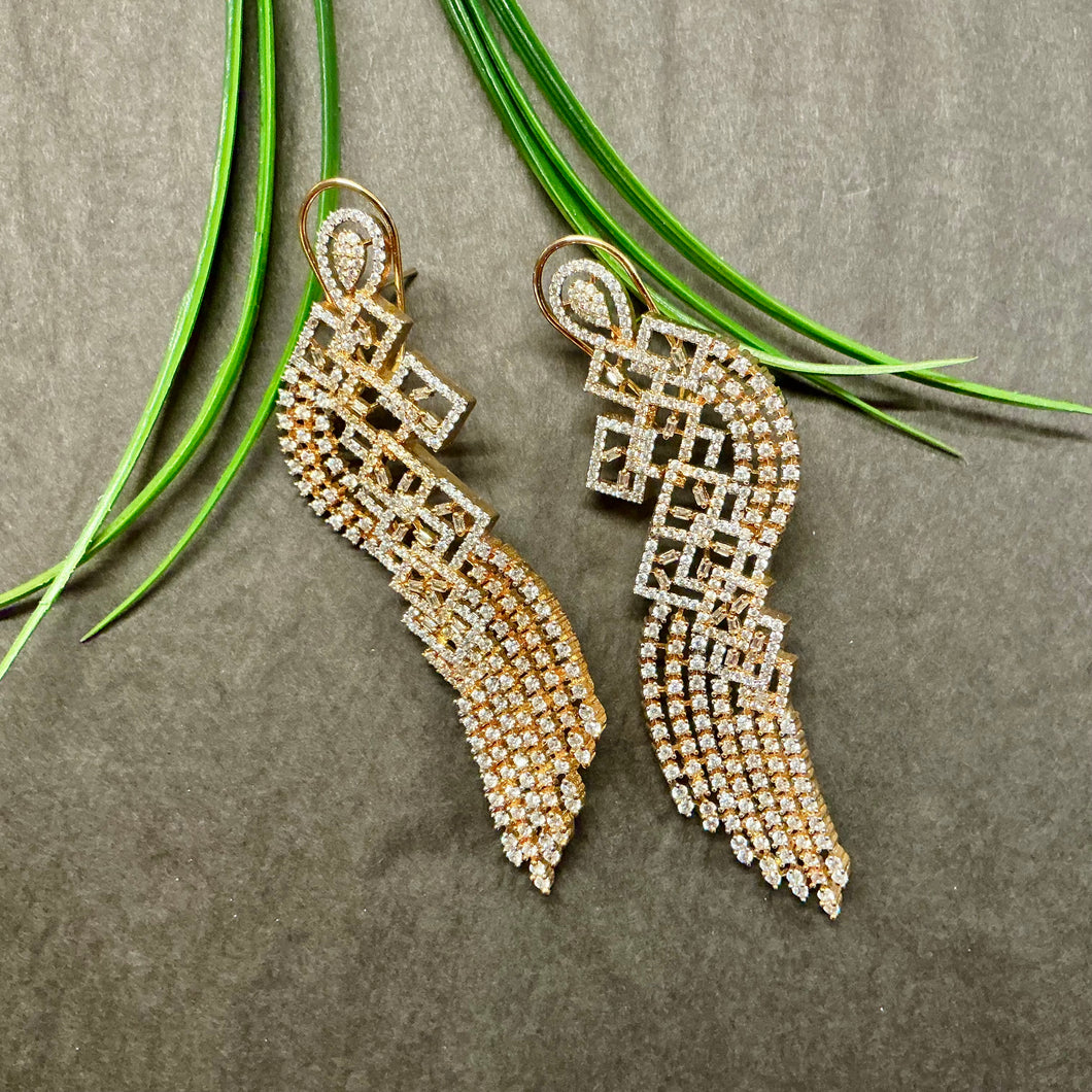 PP5781 EARRING CZ GOLD