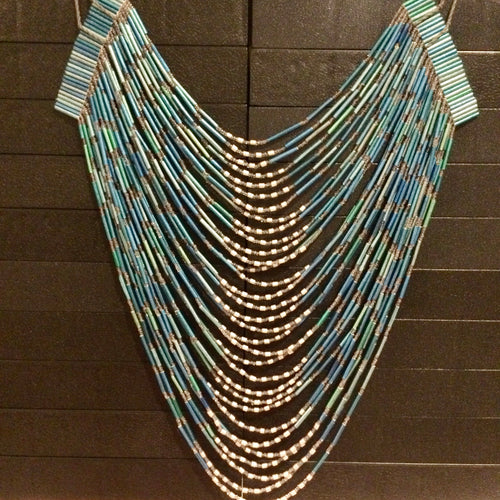 PJ374 PAPER AFRO 32 TURQUOISE