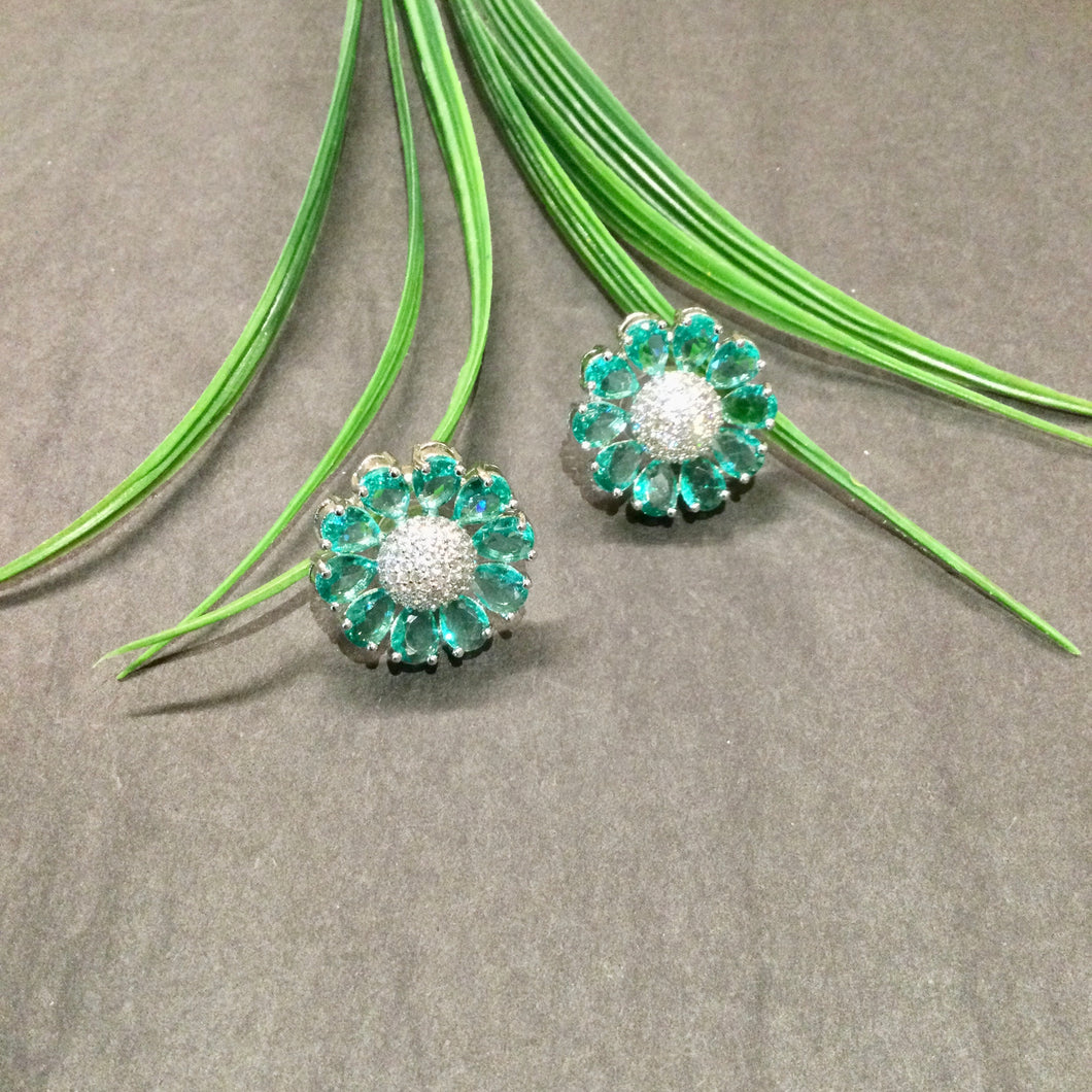GA926 EARRING FLOWER STUDS