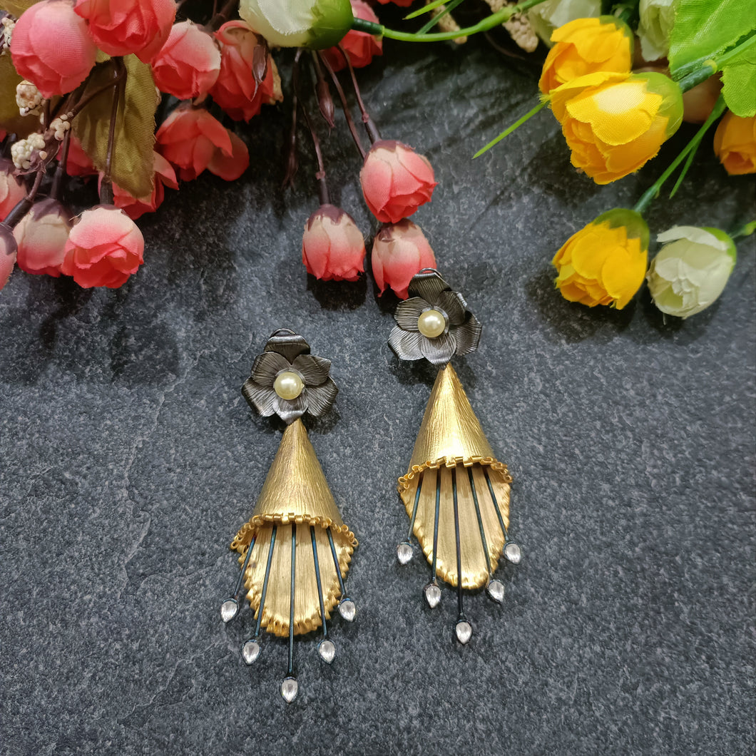 PP6987 EARRING BELL BRONZE