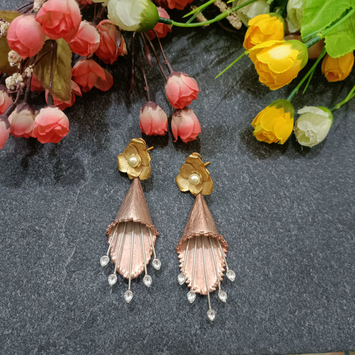 PP6988 EARRING BELL BRONZE