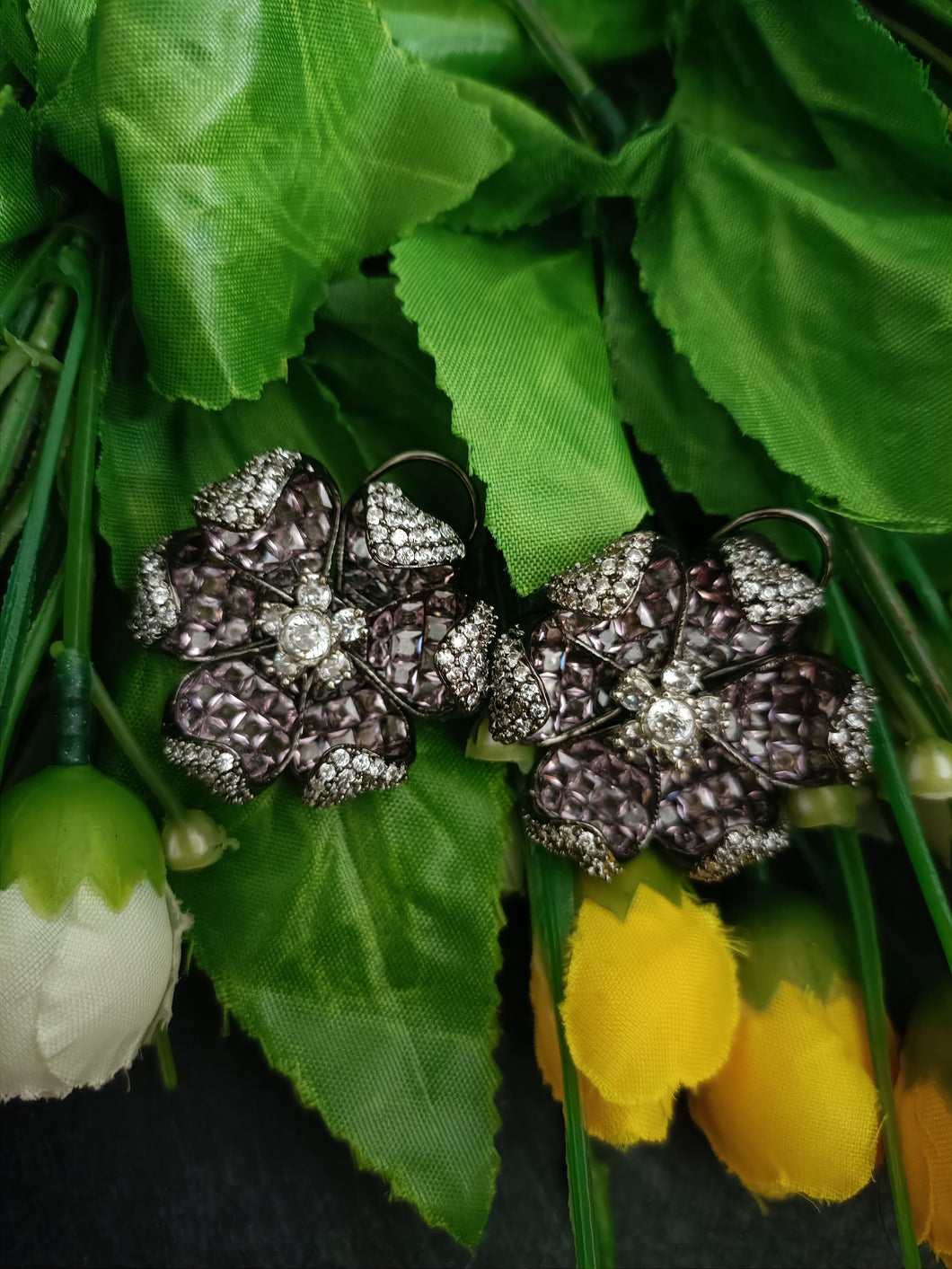 PP7155 EARRING FLOWER STUDS