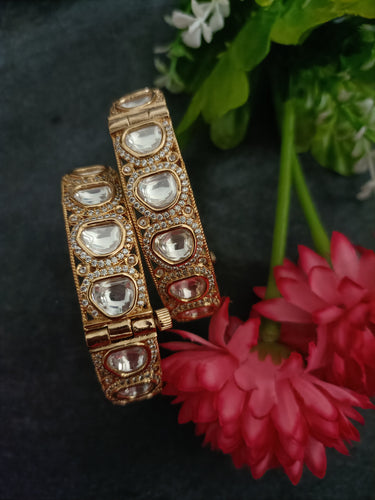 PP7182 BRACELET UNEVEN POLKI PAIR SIZE 2.4