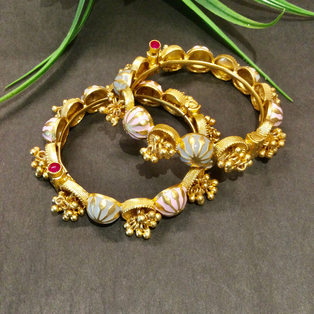 SG3699 BRACELET GHUNGROO BANGLE PAIR