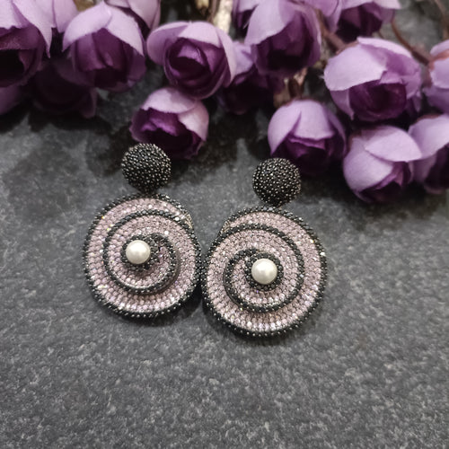 PP6676 EARRING SWIRLS