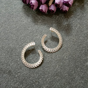 PP6213 EARRING PAISLEY HOOP
