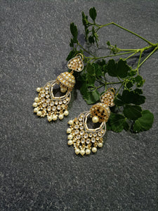 PP5880 EARRING CZ JHUMKI BALI