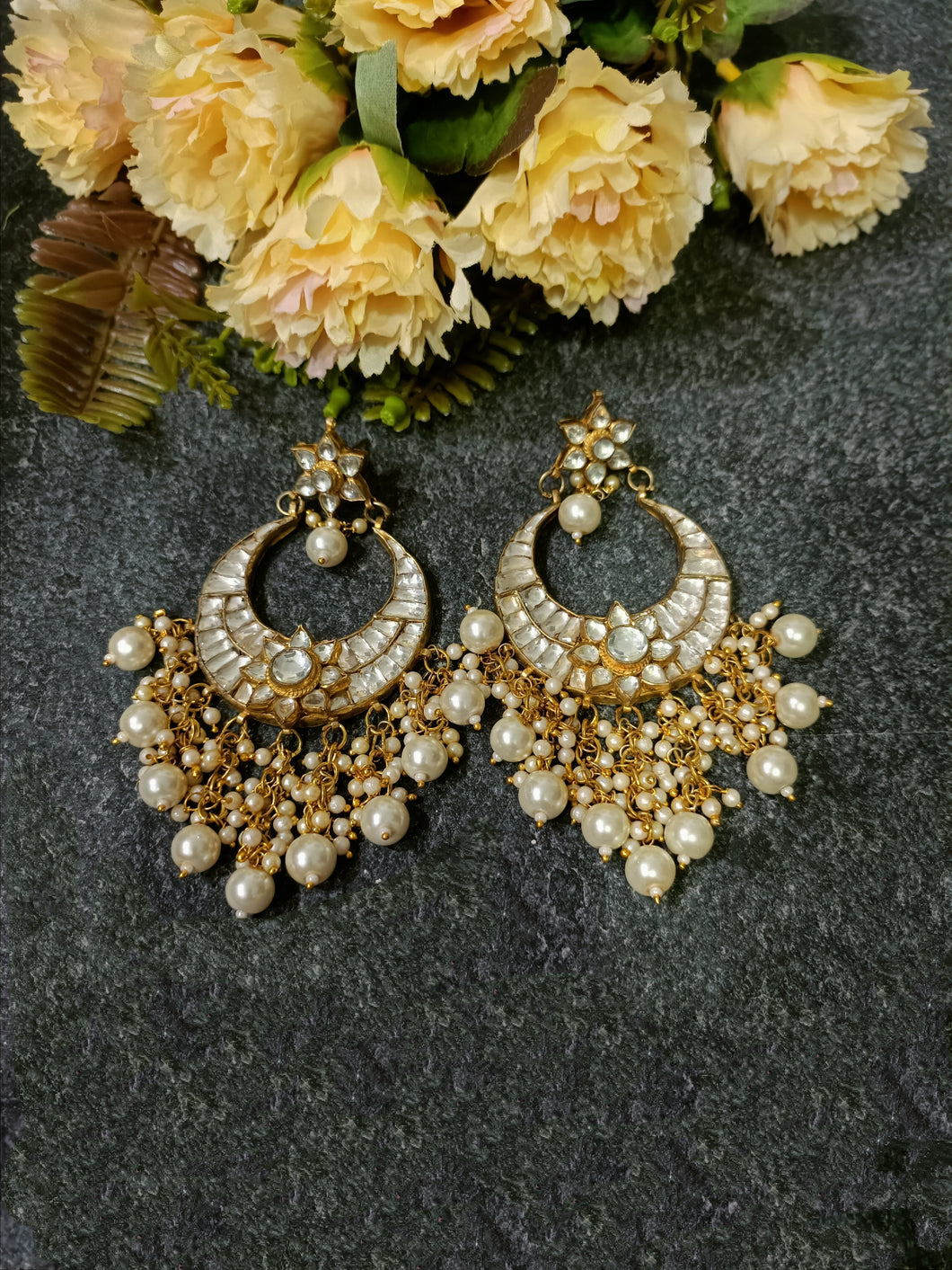 PP5800 EARRING GOLD CHANDBALI