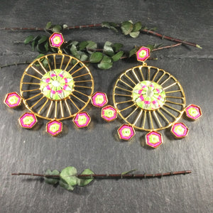 CS62 EARRINGS SARI GIANT HOOPS